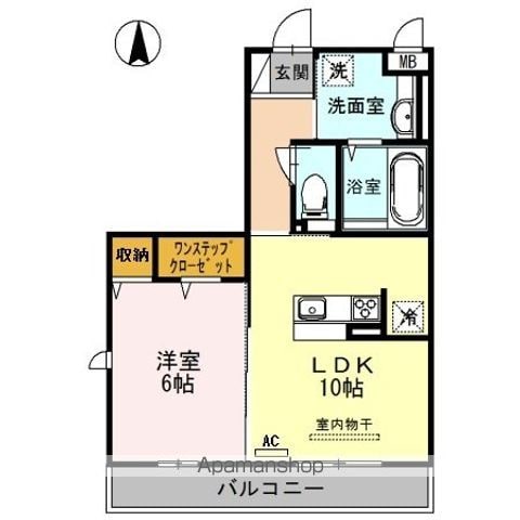ディアコートの間取り写真