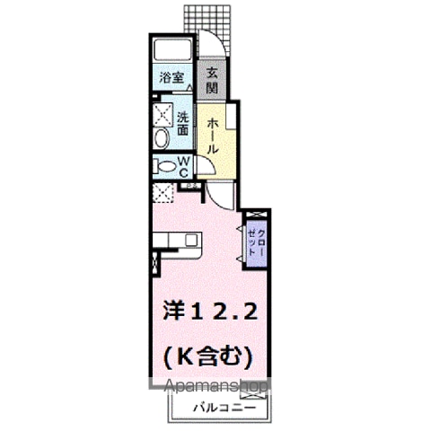 アストラルの間取り写真