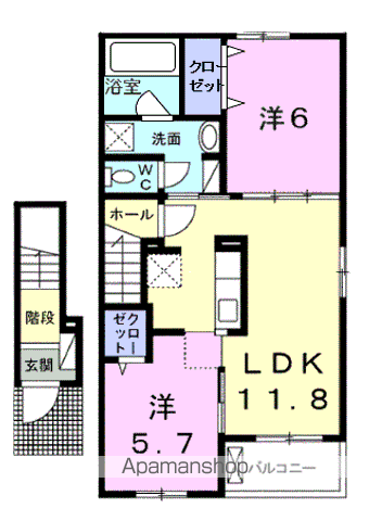 間取り：204012548133