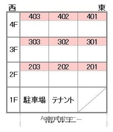 トリオ・グラン持田[3LDK/74.79m2]の配置図
