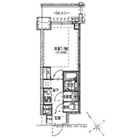 SーRESIDENCE都島の間取り写真