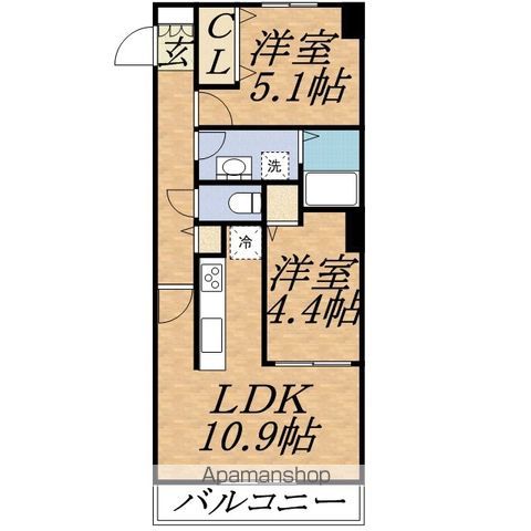 JP NOIE 円山表参道の間取り写真