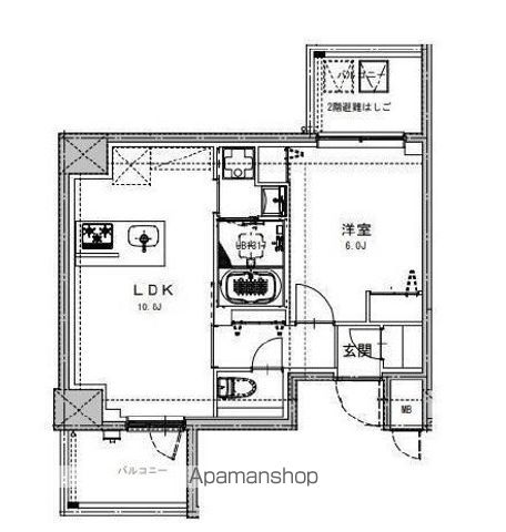 SーRESIDENCE両国SEREAの間取り写真