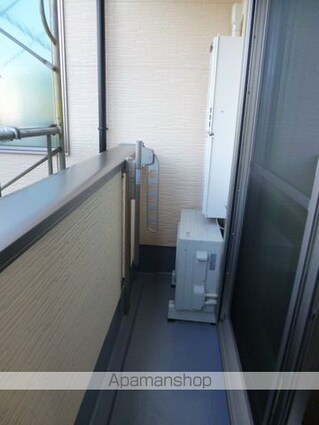 ルクール氷川台[1K/20.47m2]のバルコニー