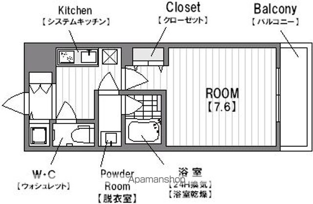 アーデン堺筋本町の間取り写真