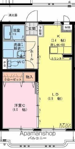 グラートマンションの間取り写真