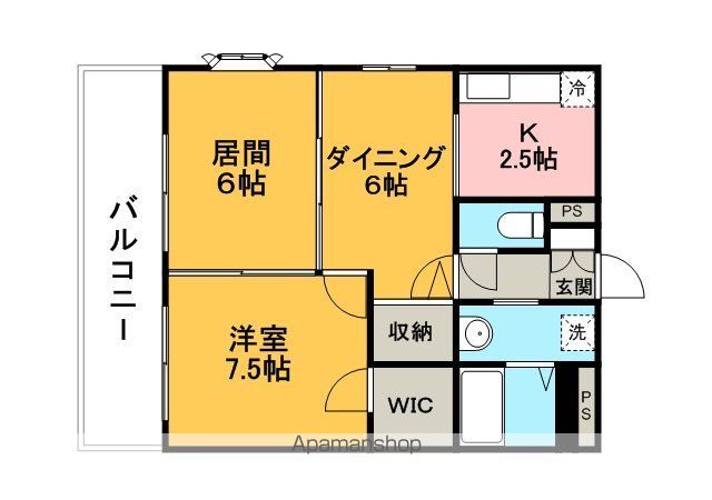 グレースコートVの間取り写真