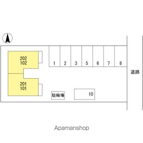 【和歌山市中之島のアパートの写真】