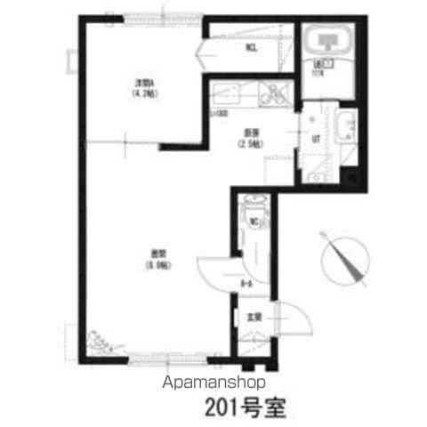 ルミエール PARCOの間取り写真