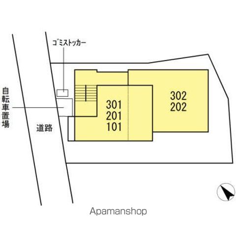 【世田谷区玉川台のアパートの写真】