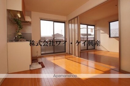 ルミエール　Ａ棟[2DK/50.15m2]のリビング・居間