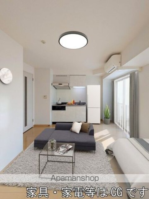 フォレンツタワー文京千石[1R/30.27m2]のリビング・居間1