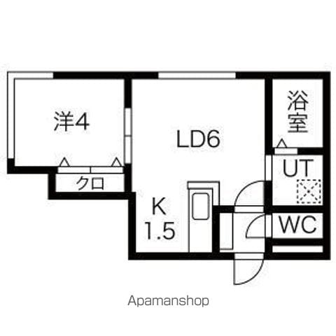 PRIME COURT北円山の間取り写真