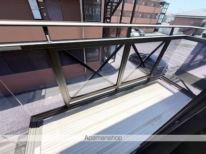 滋賀県長浜市小堀町[2LDK/59.62m2]のバルコニー