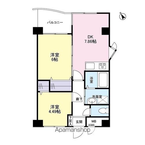 BELNOS34の間取り写真