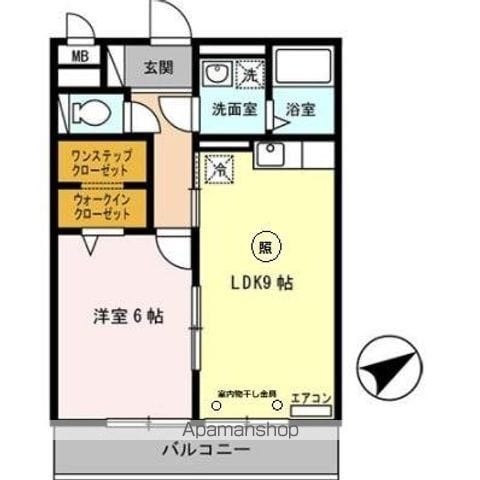 セジュール東浜尻の間取り写真
