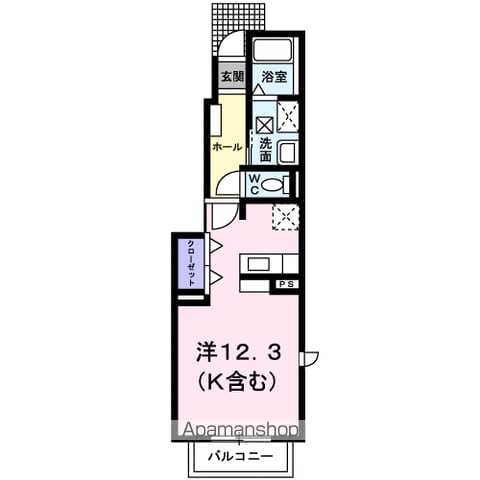 ベルシティSATO Bの間取り写真