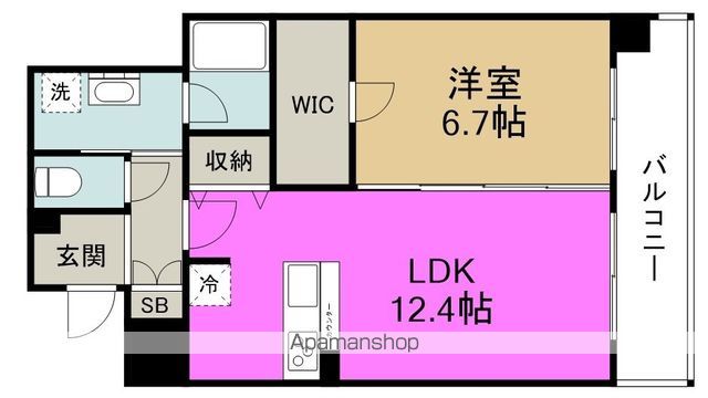 TOMODOAL北梅田の間取り写真