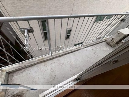 ソシアルＫＥＮ[1K/23.69m2]のバルコニー