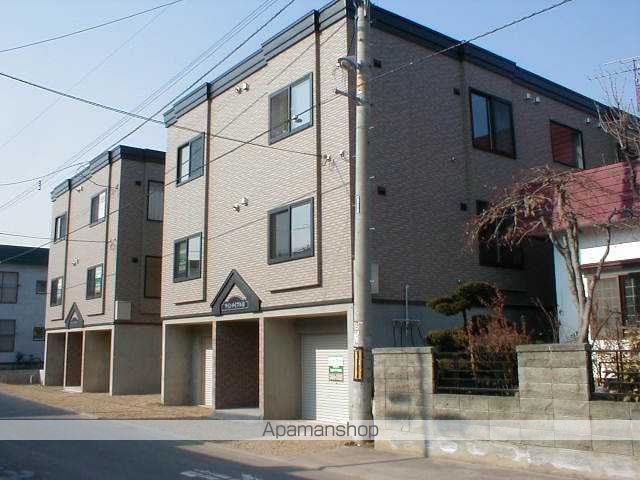 ツインメイプルB棟の外観写真