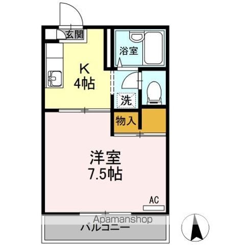 レジデ・アイ A棟の間取り写真