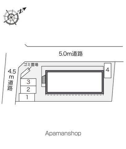 レオパレスＥＡＳＴＧＡＲＤＥＮ 203 ｜ 東京都府中市白糸台６丁目38-8（賃貸アパート1K・2階・19.87㎡） その21