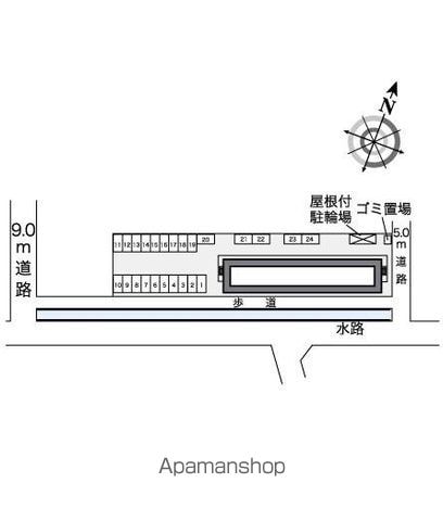 レオパレスラン東大洲Ｍ 102 ｜ 愛媛県大洲市東大洲224-1（賃貸アパート1K・1階・23.18㎡） その21