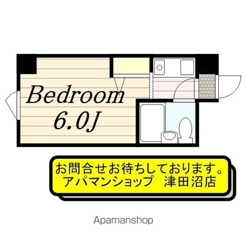 ファーストコーポ弐番館 410 ｜ 千葉県千葉市花見川区幕張本郷２丁目9-13（賃貸マンション1K・4階・15.91㎡） その2