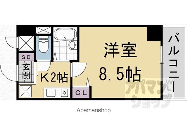 サムティ上堀川の間取り写真