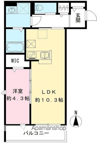 【コンチェルト上祖師谷の間取り】