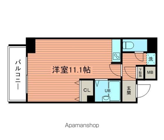 レジディア大井町の間取り写真