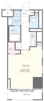 ＲＡＸＡ神田須田町[1K/31.88m2]の間取図