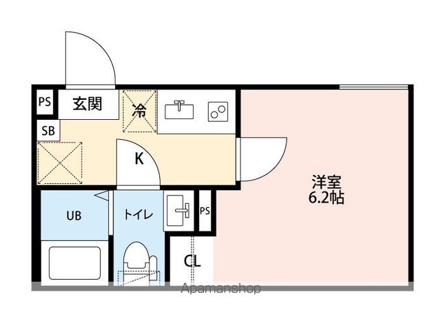 GRAZIA高円寺北の間取り写真
