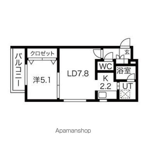 ヴェリテ円山神宮の間取り写真