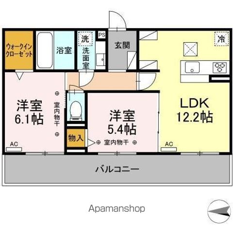 ルトンカルムの間取り写真