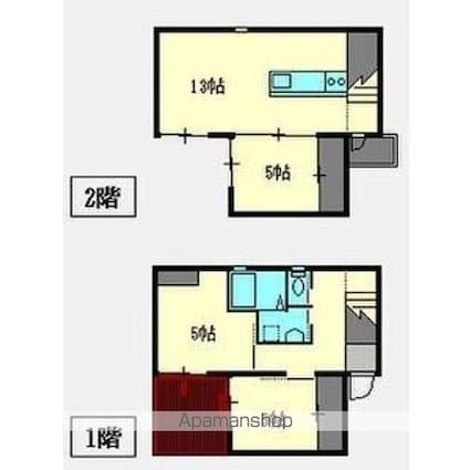 ユニキューブ希望ヶ丘　Ｂ棟　ペット同居パターン[3LDK/70.08m2]の間取図