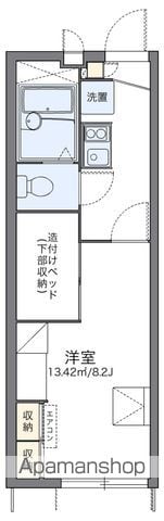 レオパレスエクレール IIの間取り写真