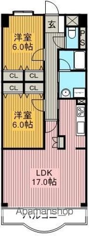 リーフマンション グランディアの間取り写真