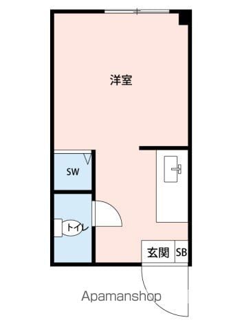 【福岡市中央区清川のマンションの間取り】