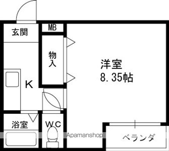 ピュアもとまちの間取り写真