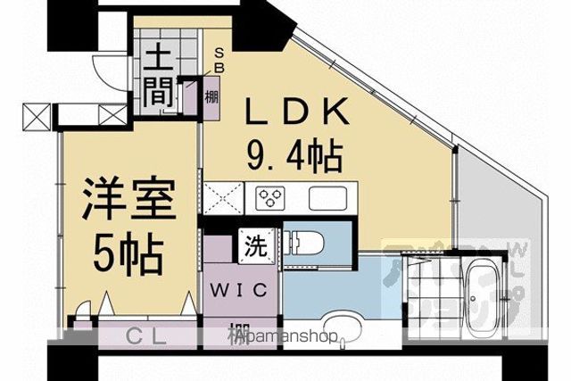 シャリマー西大路の間取り写真
