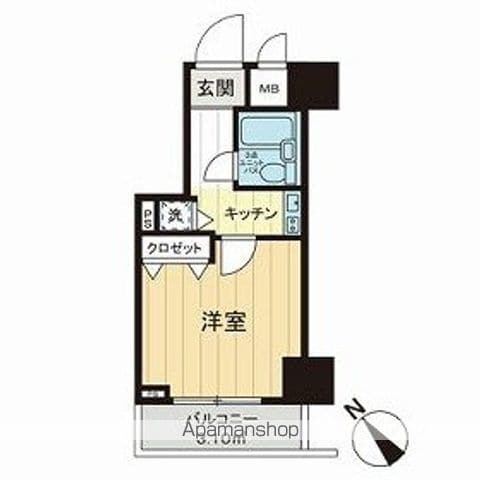 パークウェル麻布の間取り写真