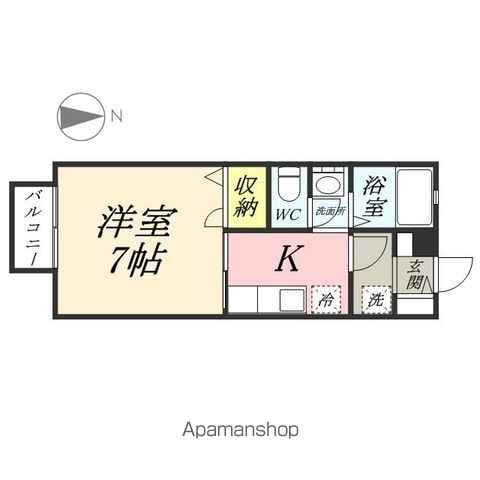 アンテリジャン小川の間取り写真