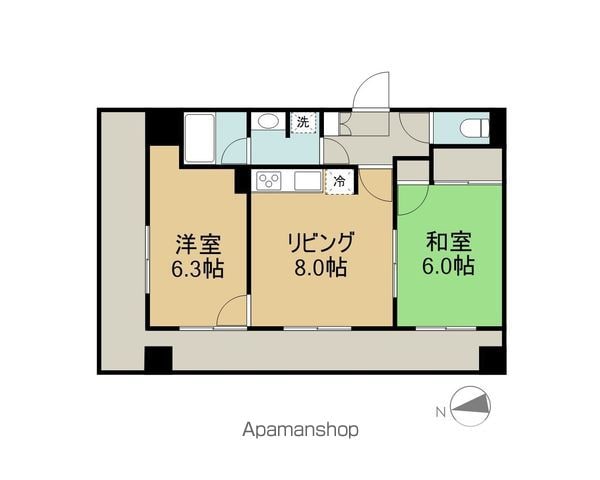 LAVITA谷塚駅前Iの間取り写真