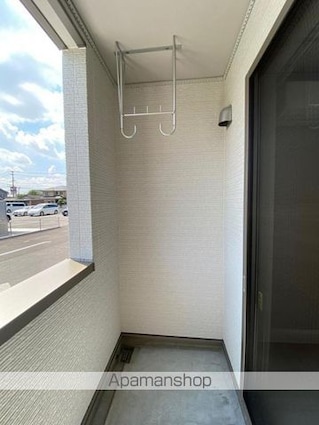 ルリアンⅡ　[1K/31.09m2]のバルコニー