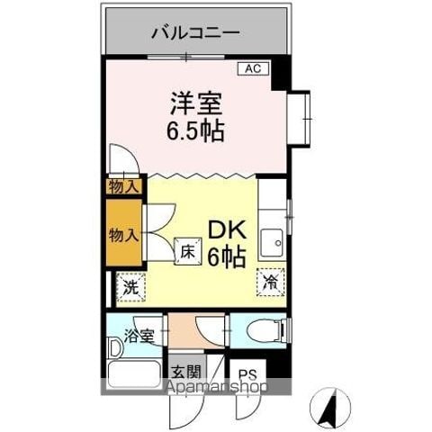 コーポラス豊栄の間取り写真