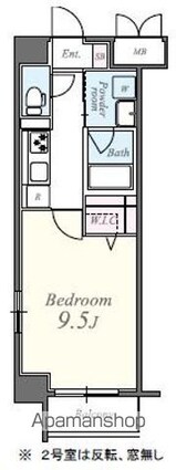 東京都江東区大島１丁目[1K/30.98m2]の間取図