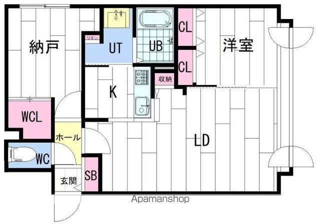 アルファスクエア南4西15の間取り写真