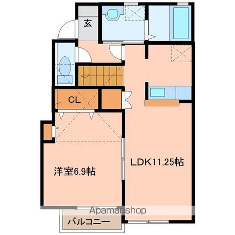 カサグランデ壱番館の間取り写真