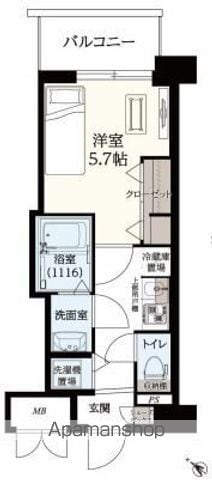 ギャラクシー南福岡駅前の間取り写真